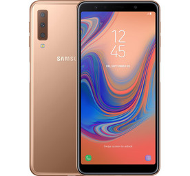 Мобилен телефон Samsung Galaxy A7 DS 2018 64GB Gold